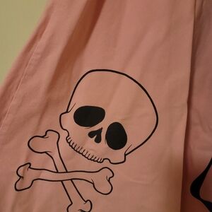 Discontinued Deadly Dames Pink Halter Dress.